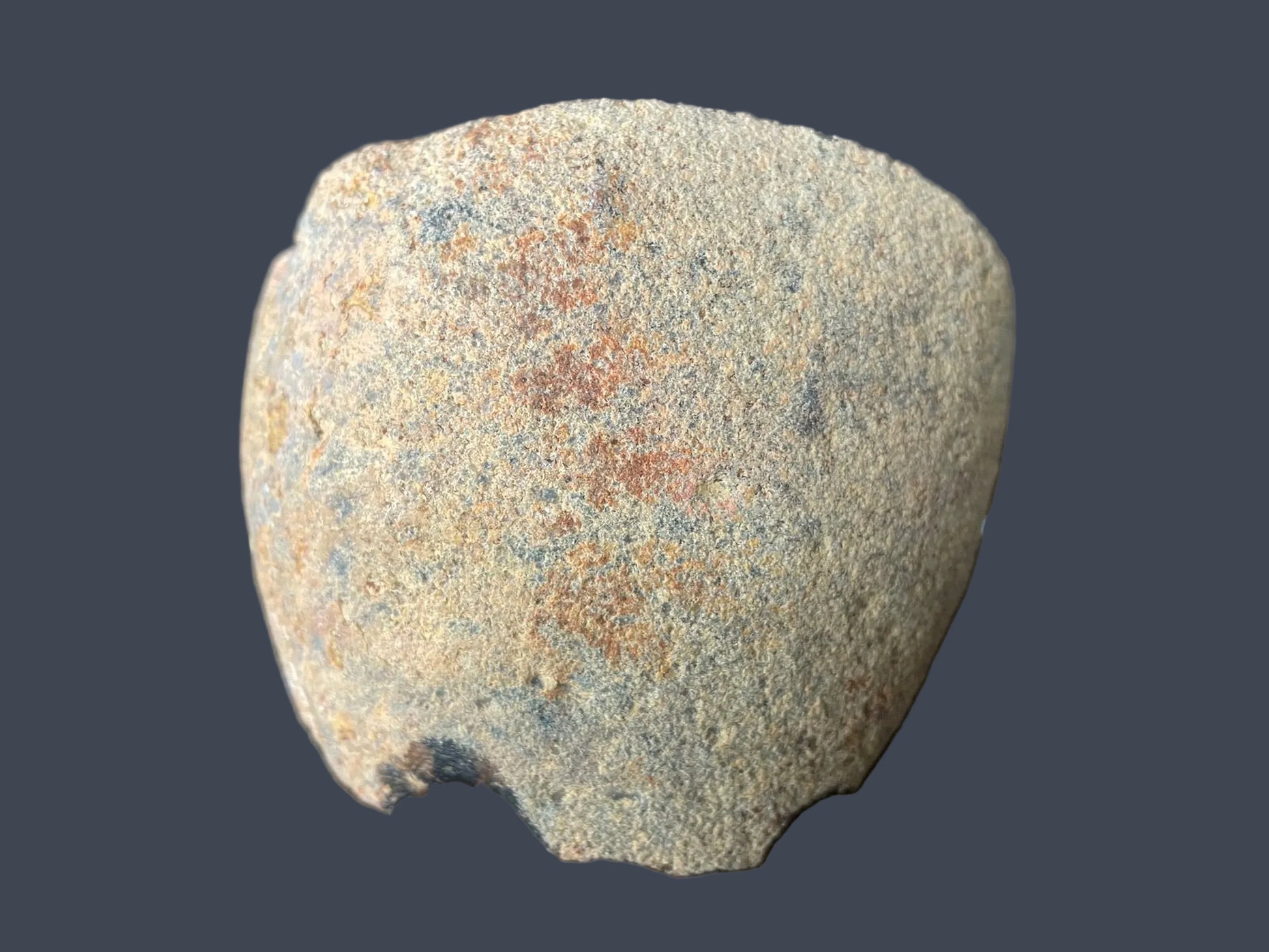Lilangabi agate 90mm – back view, natural surface | SKU LIL00018