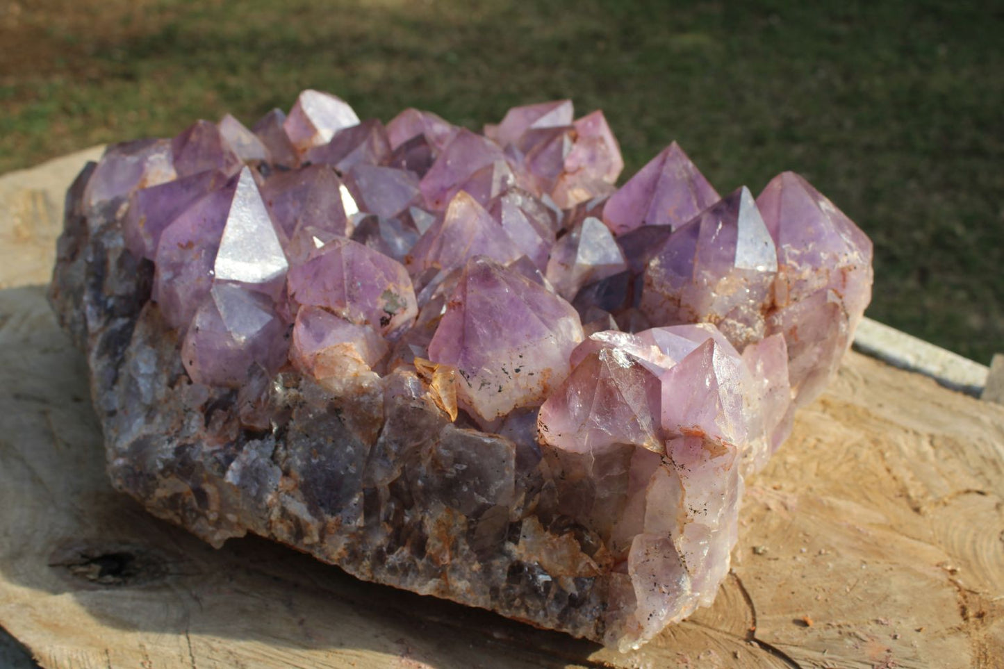 Natural Mumbwa Amethyst Crystal Cluster – Zambia | 48 x 36 x 16cm | 37.75kg