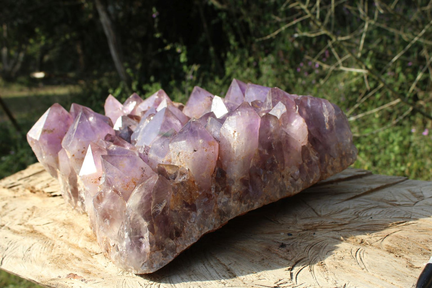 Natural Mumbwa Amethyst Crystal Cluster – Zambia | 48 x 36 x 16cm | 37.75kg