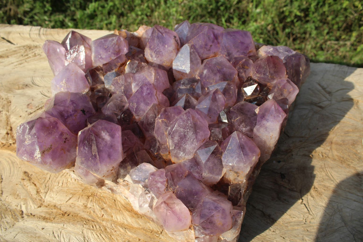 Natural Mumbwa Amethyst Crystal Cluster – Zambia | 48 x 36 x 16cm | 37.75kg