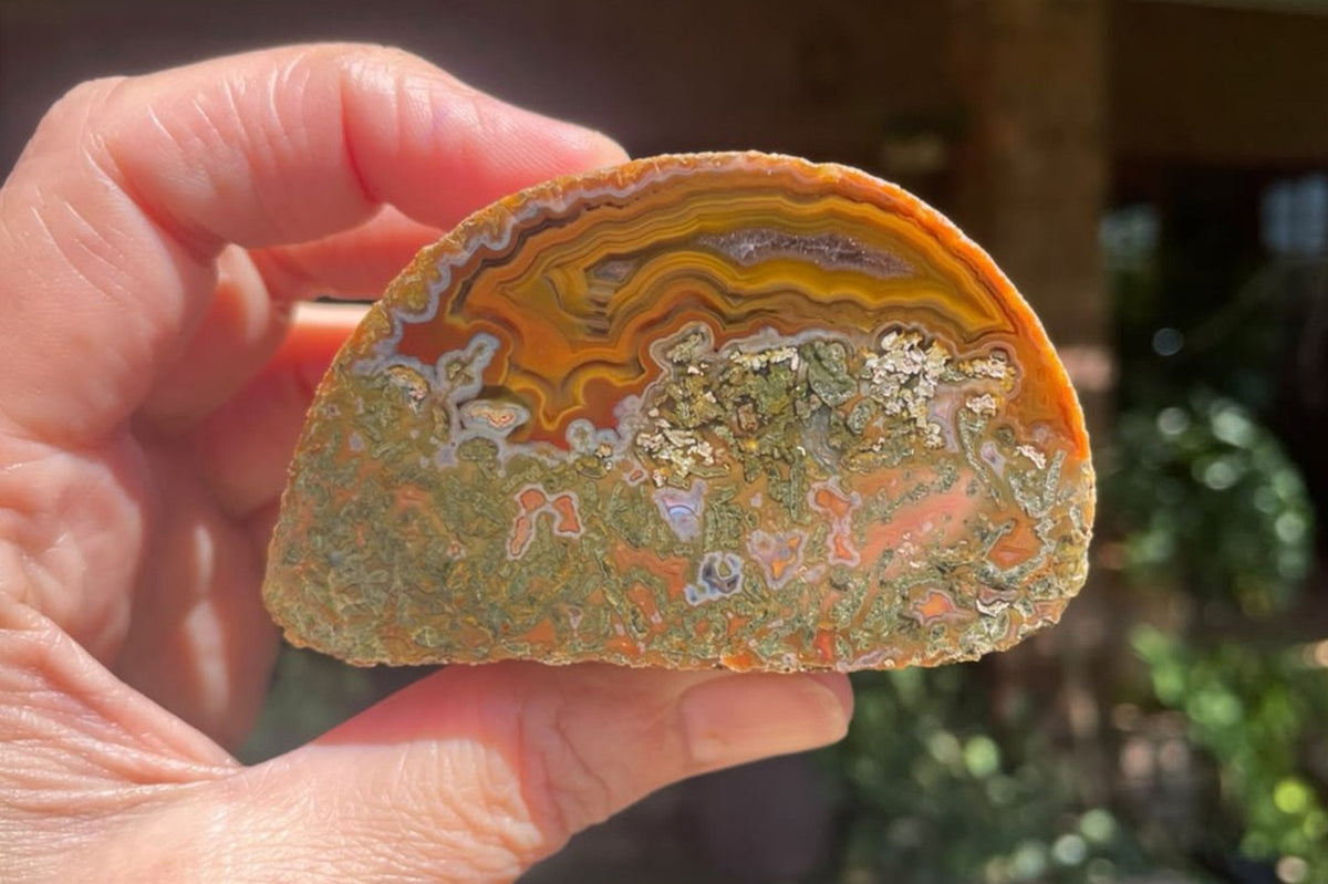 Lilangabi Agate – 72 mm | Chromatography & Multi-Chambered