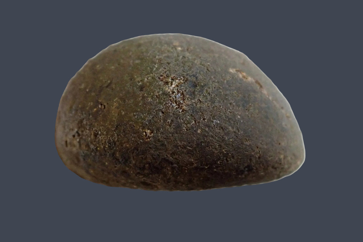 Lilangabi agate 72 mm, back view of the specimen from the Lebombo Mountains