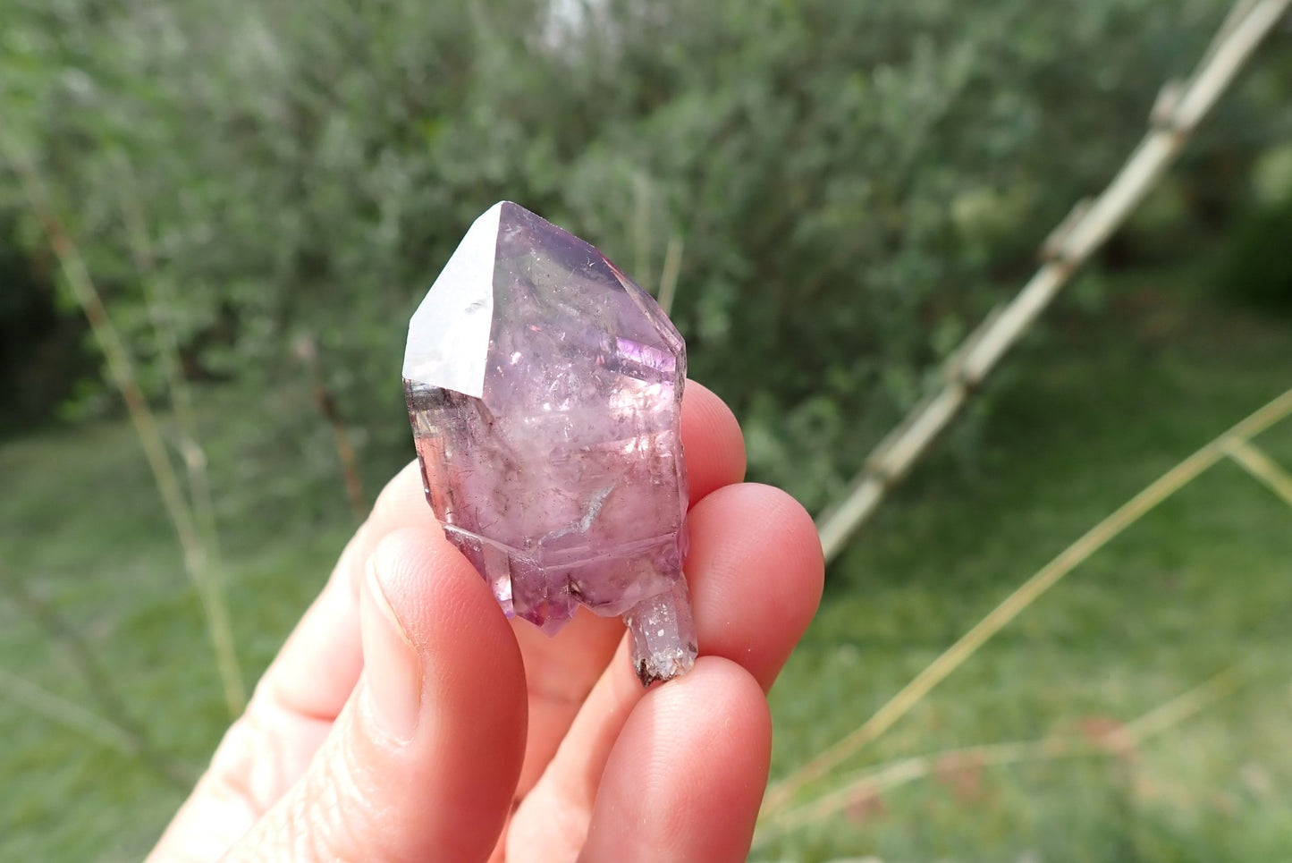 Shangaan amethyst single point – purple termination, Chiredzi Zimbabwe