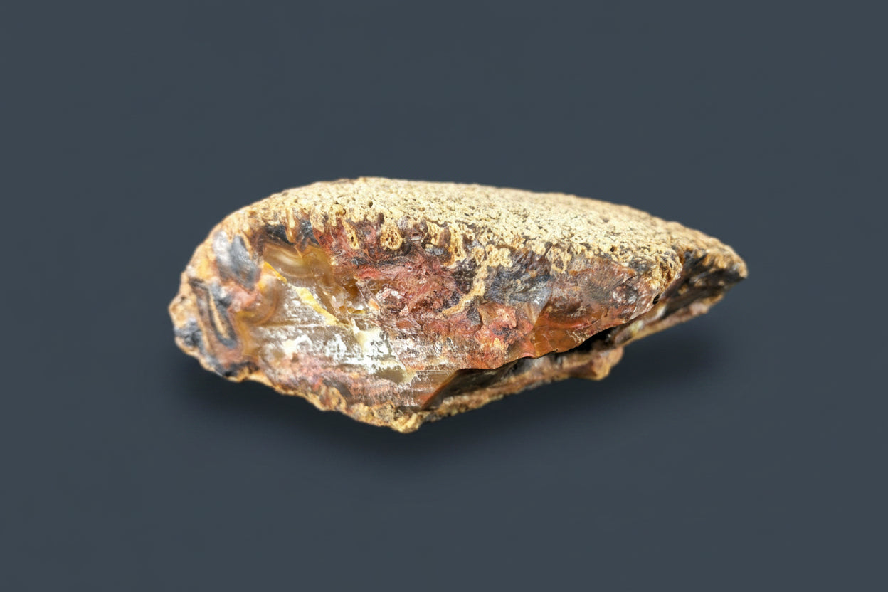 Lilangabi agate 117mm – natural rind, unpolished exterior, Eswatini | SKU LIL00014