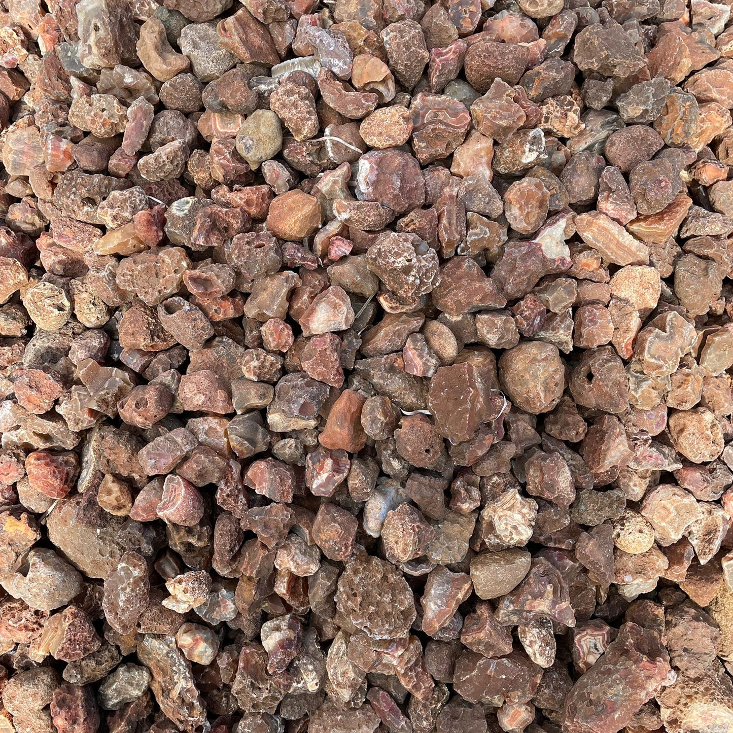 Rough Malawi agate from ngabu region