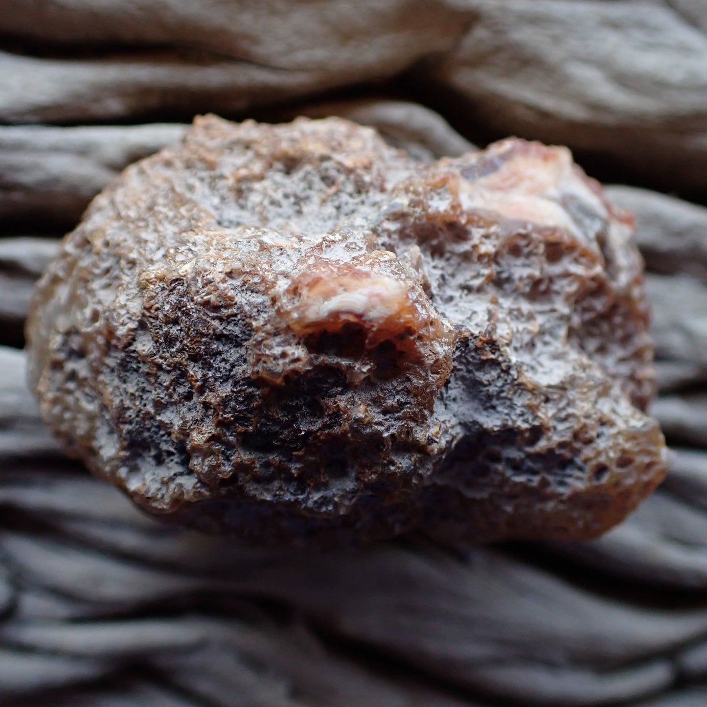 Malawi agate unpolished nodule