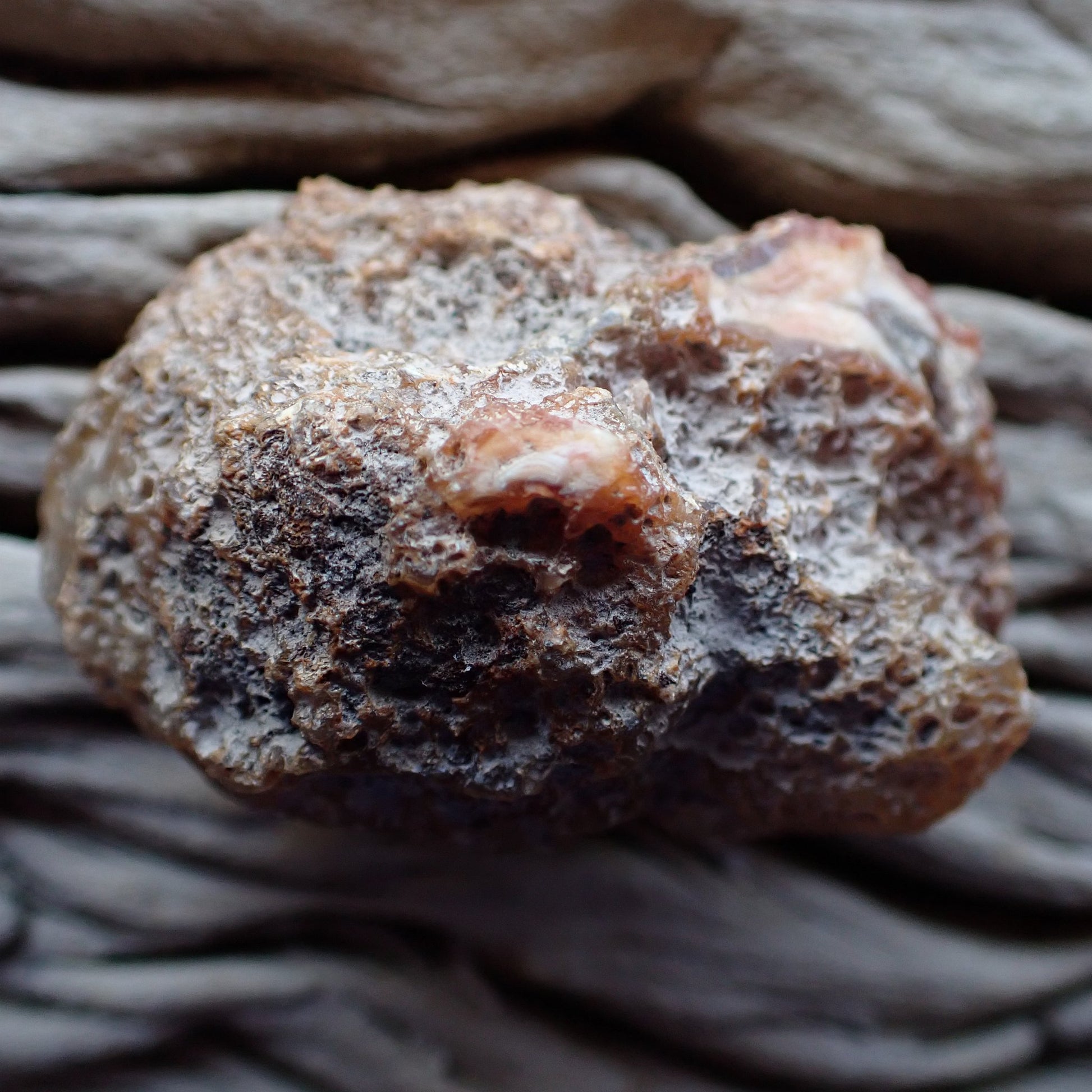 Malawi agate unpolished nodule