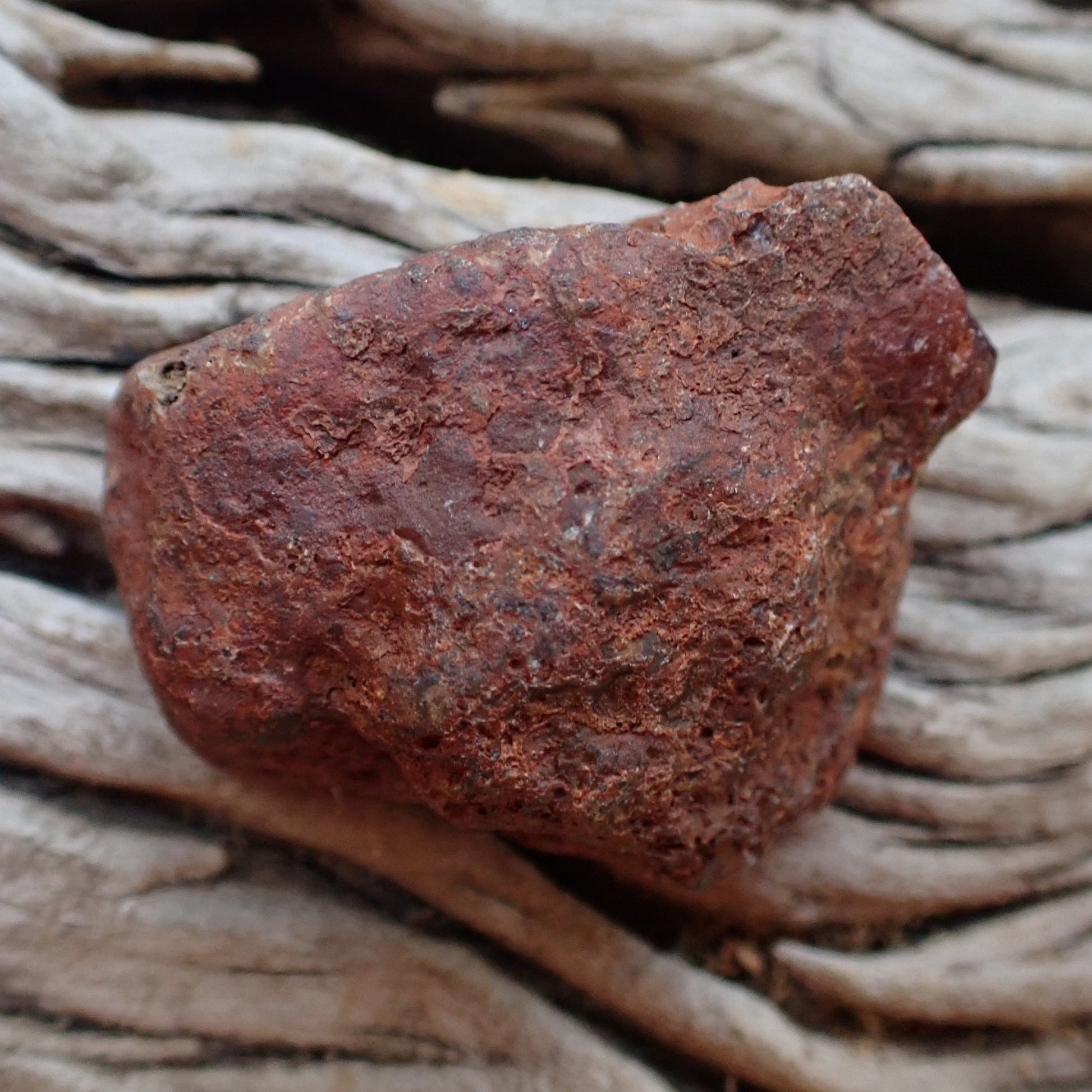 Polished Malawi agate 42 mm – unpolished rind, natural Ngabu nodule exterior | SKU 000494